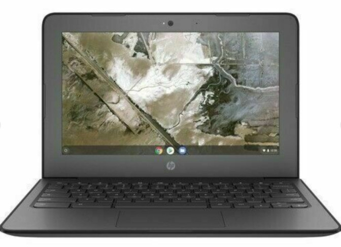 HP 11A G8 EE 11.6 inch (32GB, AMD A4, 4GB ) Chromebook – Gray – Acceptable