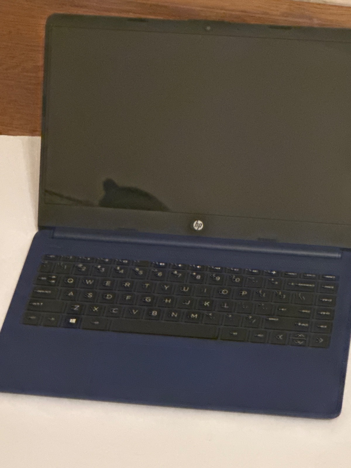 HP 14″ Touchscreen Laptop 14-fq0037nr AMD Dual-Core 4GB 64GB SSD Blue