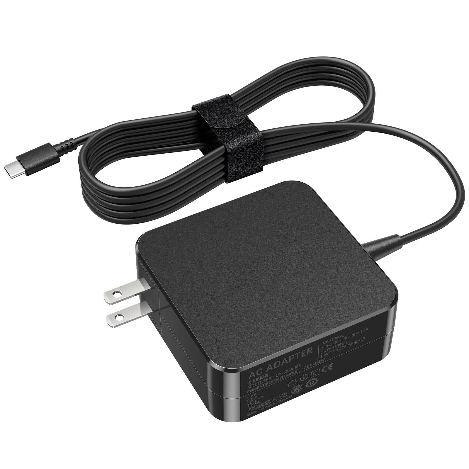 VRAVEK 65W Laptop Charger for Asus ZenBook 13 14 15 Trans Chromebook