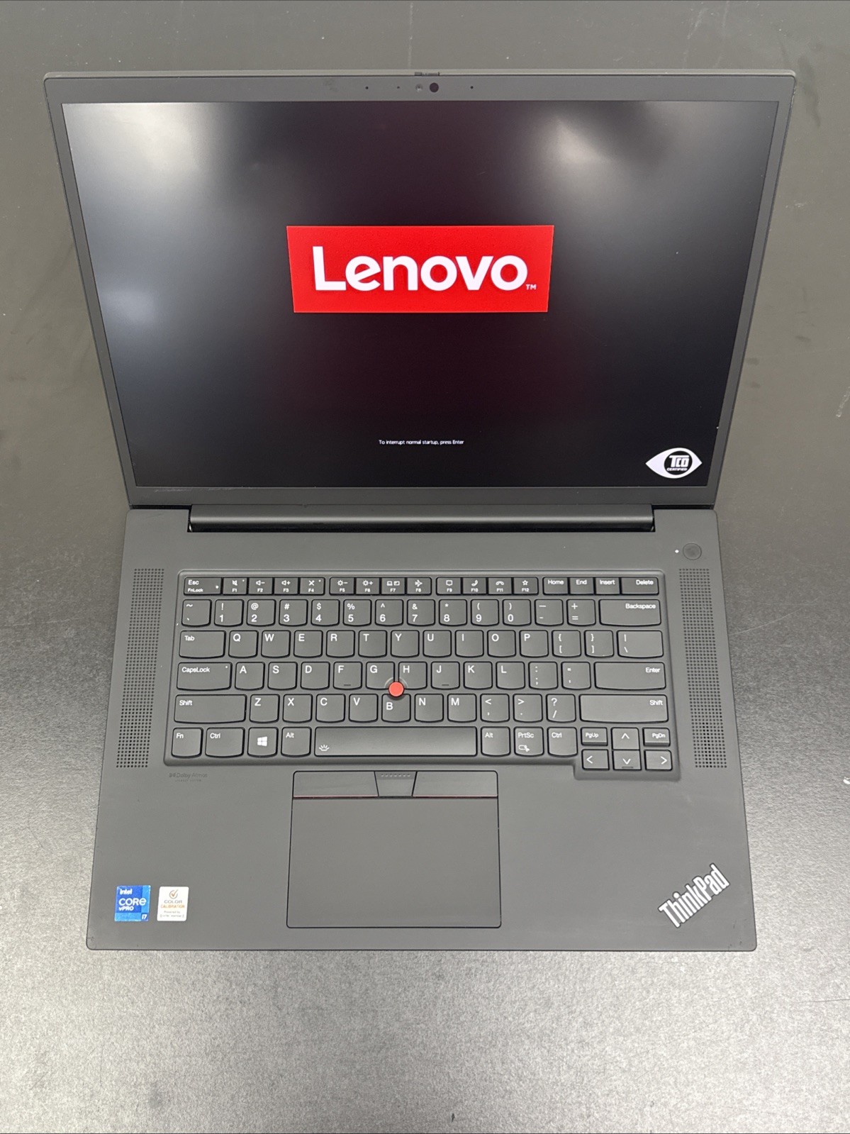 Lenovo ThinkPad P1 Gen 4 i7-11850H 512 32GB 16″ 4K HDR 3840×2400 NVIDIA RTX 3070
