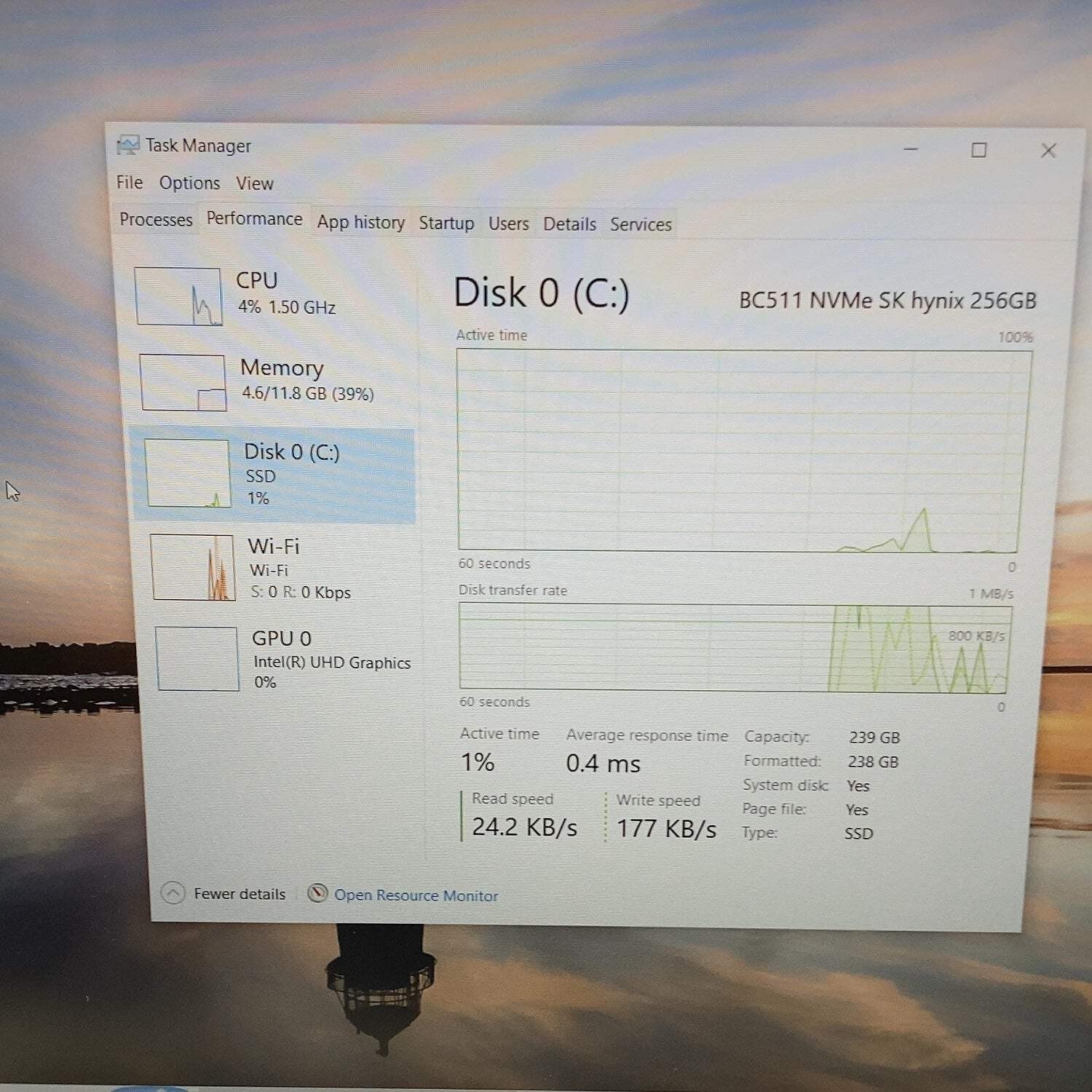 Dell Inspiron 5501 15″ i5-1035G1 1.0GHz 12GB RAM 256GB SSD