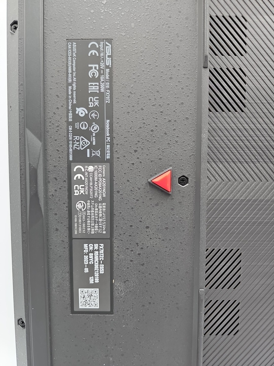 ASUS TUF 17.3″ (FX707ZC4) 12th Gen i5-12500H 16GB 512GB SSD GeForce RTX 3050