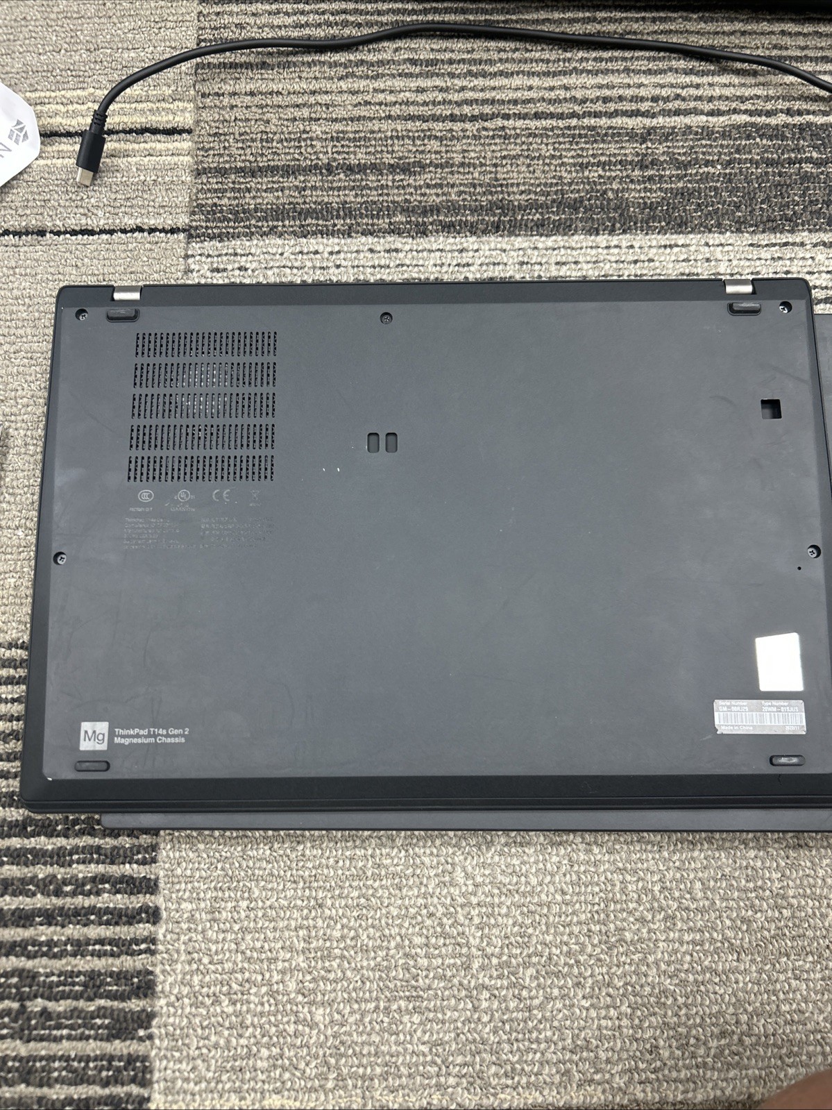 Lenovo Thinkpad t14s Gen 2 i7-No Internal Storage Drive (Boots to BIOS)