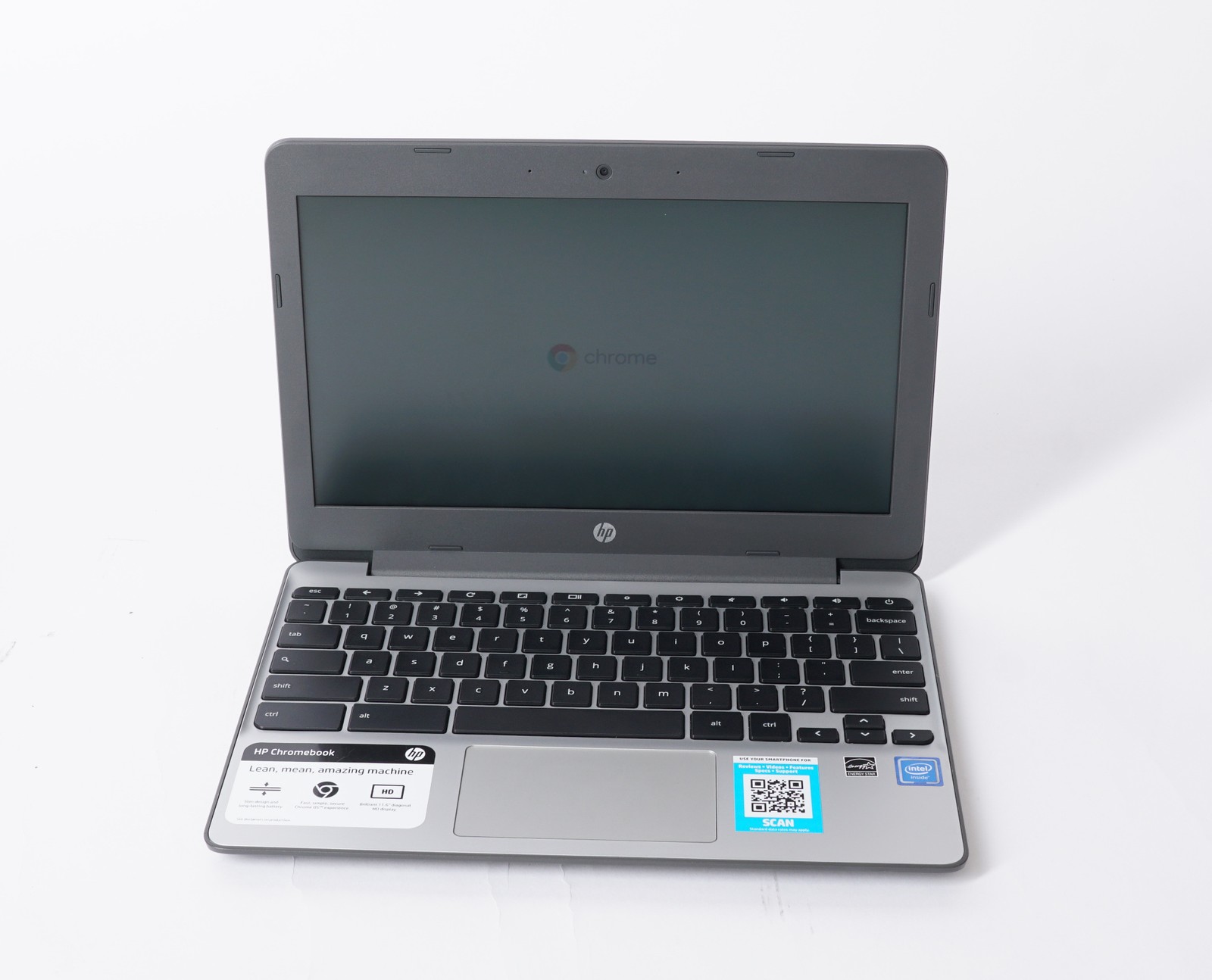 HP Chromebook 11.6 inch WLED Intel Celeron N3060 4GB 16GB eMMC Chrome OS