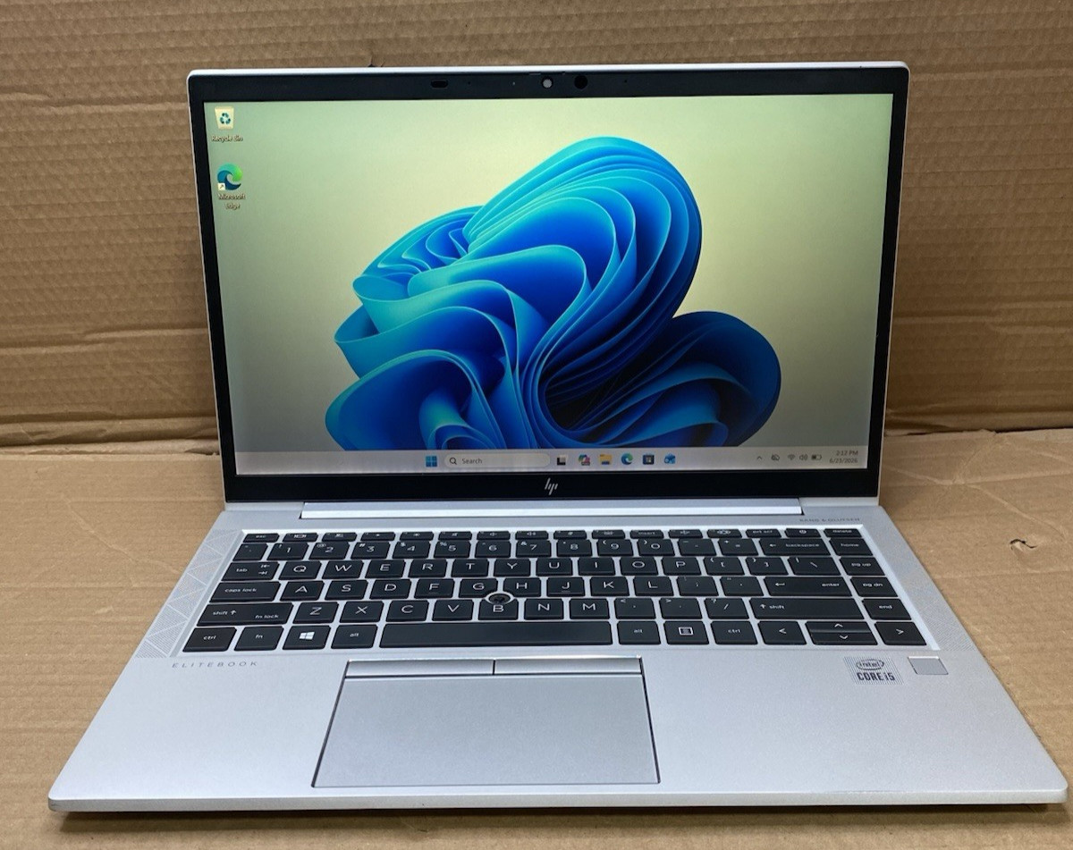 HP EliteBook 840 G7 Core i5-10210U @ 1.60GHz 16GB RAM 256GB SSD Windows 11 Pro