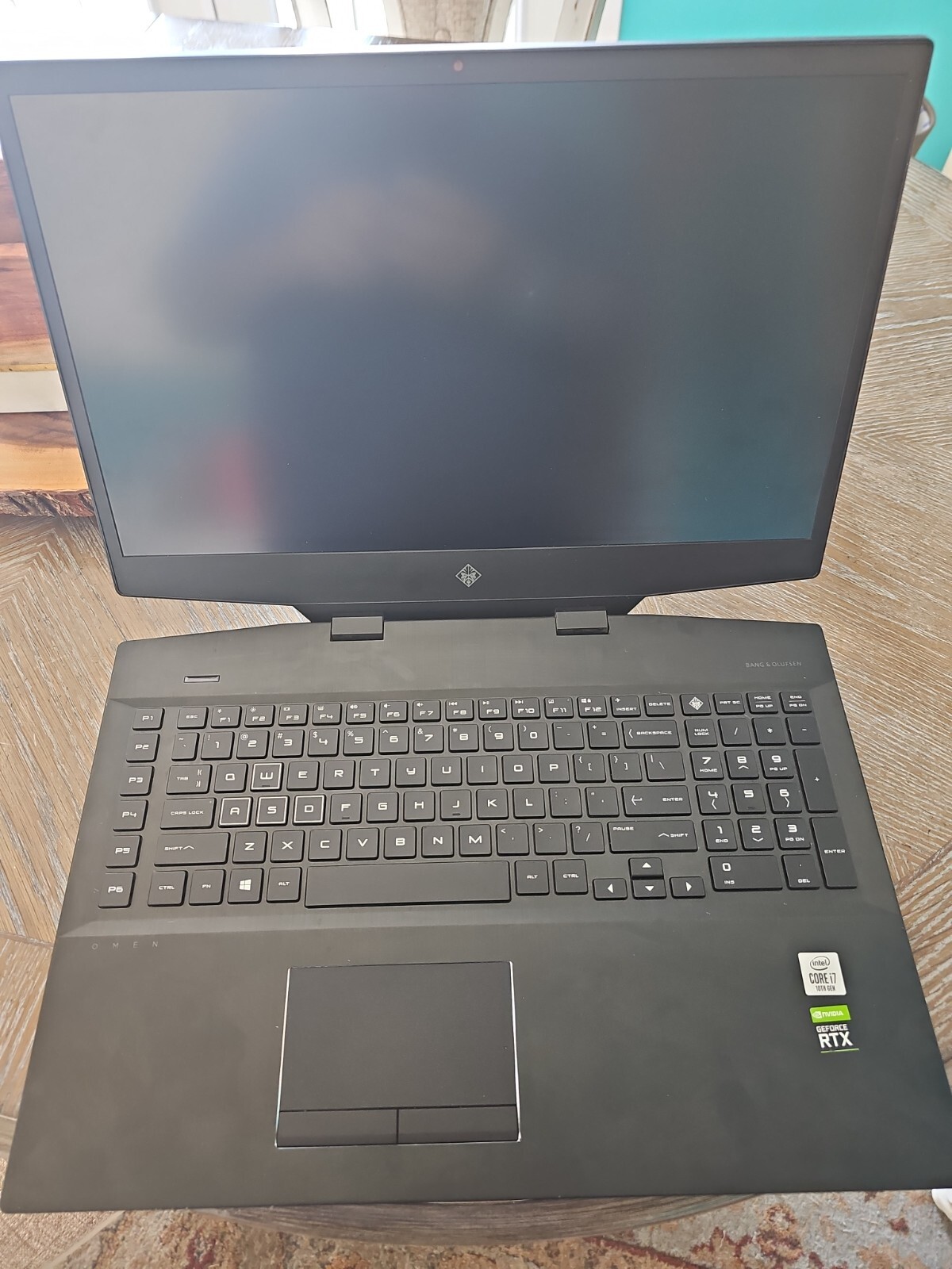 laptop hp omen cb-1080nr 17.3inch i710thgen 2080 16gbram 512ssd windows 10