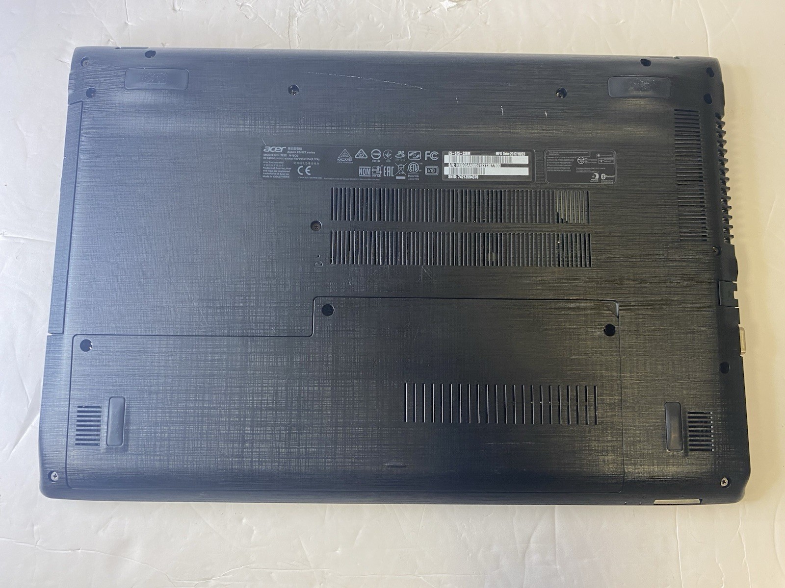 Acer Aspire E5-575 Series Model No N16Q2 Broken