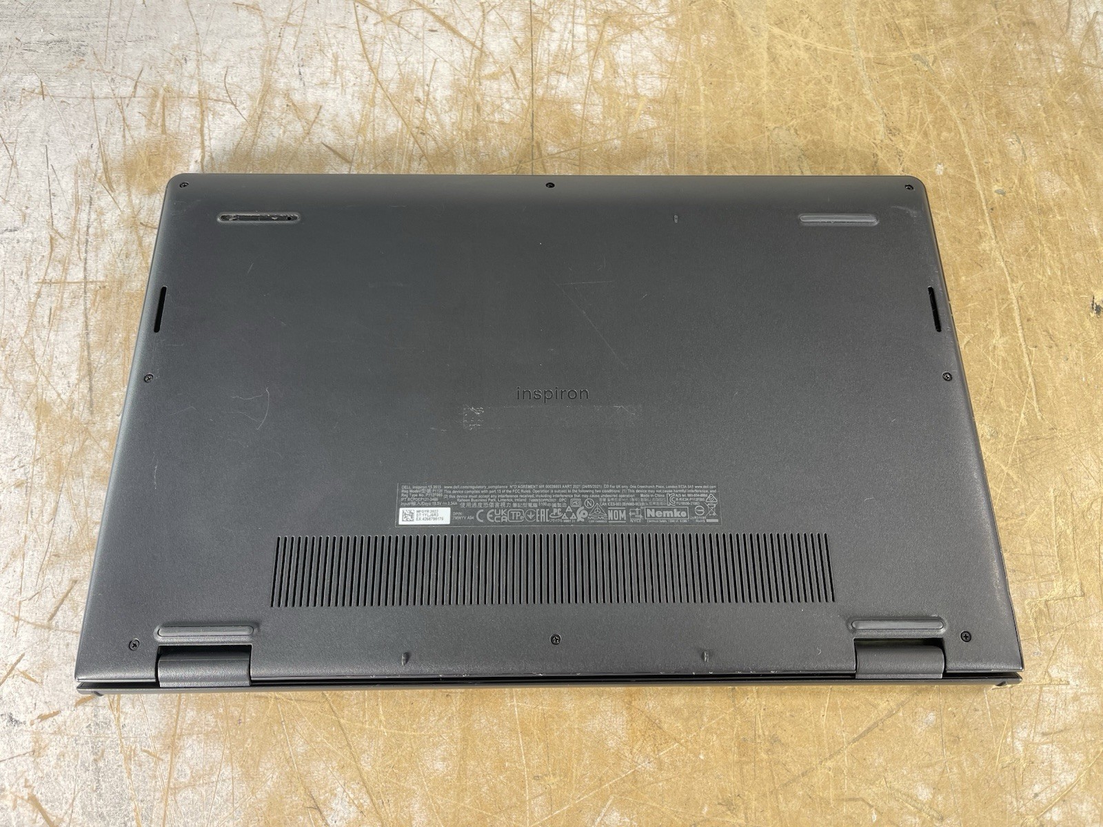 DELL INSPIRON 15 3515 RYZEN 5 3450U @ 2.1GHz, 8GB RAM, NO HDD/OS – (FOR PARTS)
