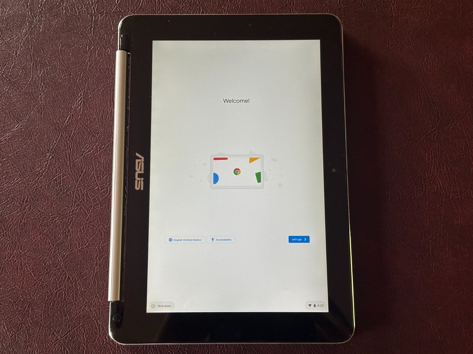 ASUS Chromebook Flip C100PA 10” Touch 1.8GHz 4GB 16GB w/ Charger – Excellent