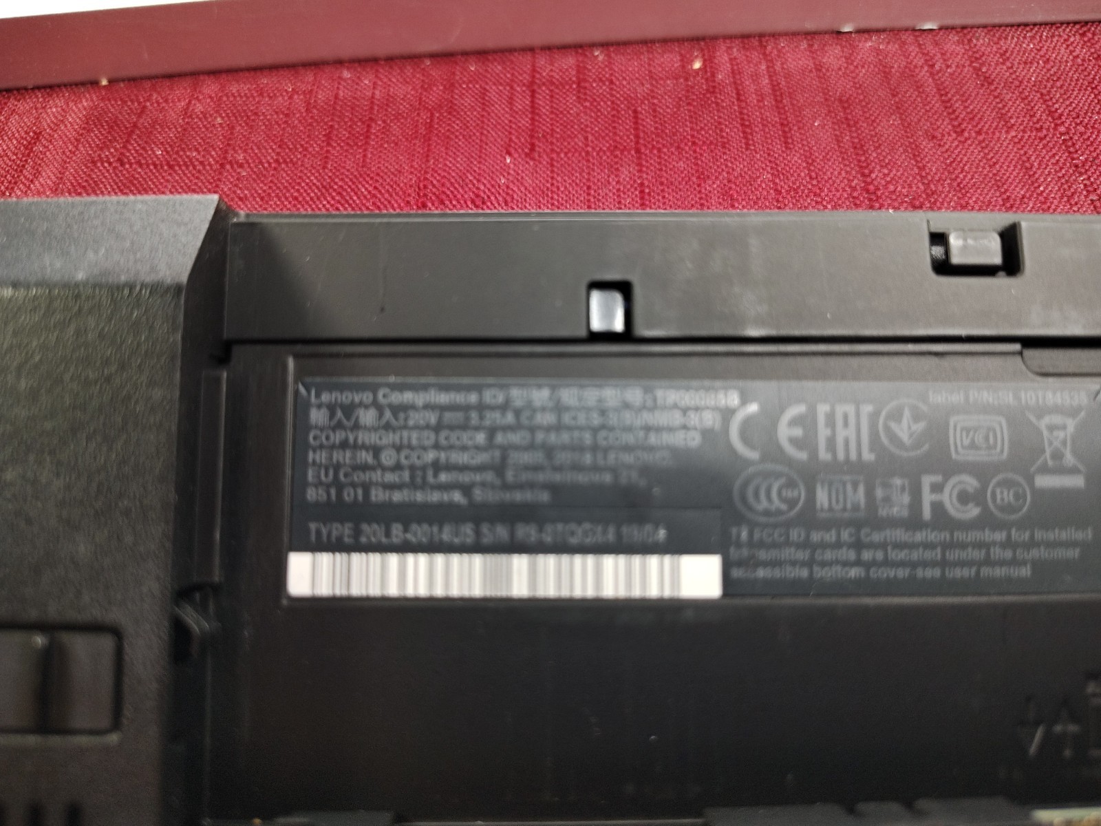 Lenovo ThinkPad P52s i5-8350U | 8GB | 256GB SSD | Touchscreen | Windows 11 Pro