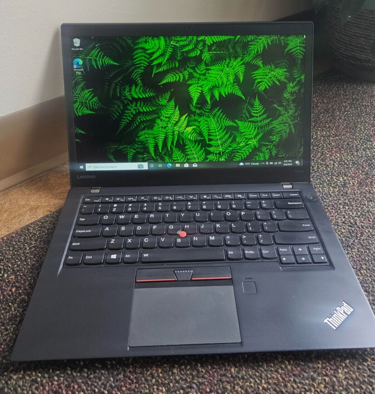 Lenovo ThinkPad T460s 14″ (i5-6200u 2.30GHz – 12GB RAM – 128GB SSD – Win10Pro)