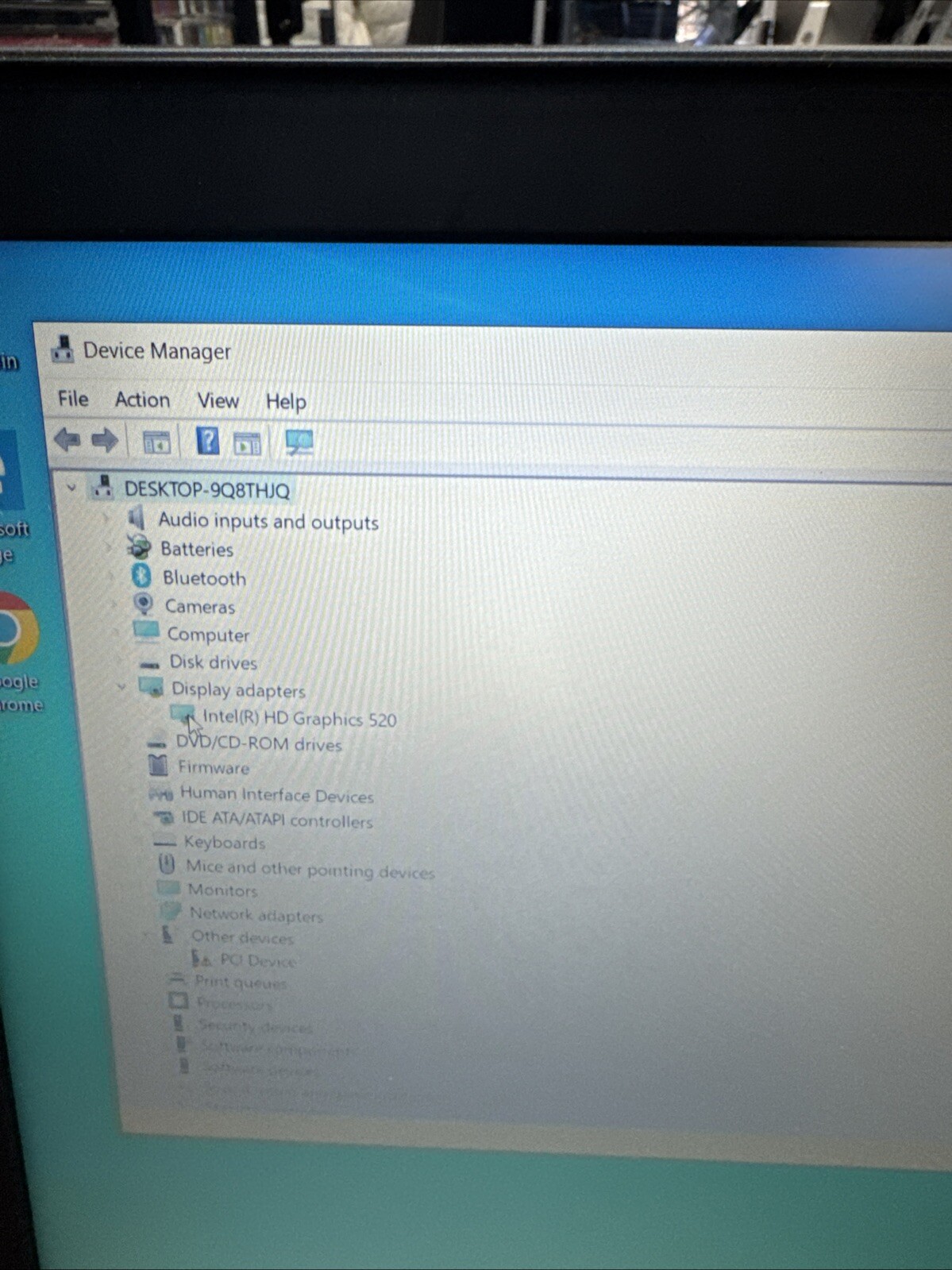 HP ProBook 450 G3 Intel Core i5-6200U @ 2.30 4GB 500GB HDD Win10 PARTS/REPAIR