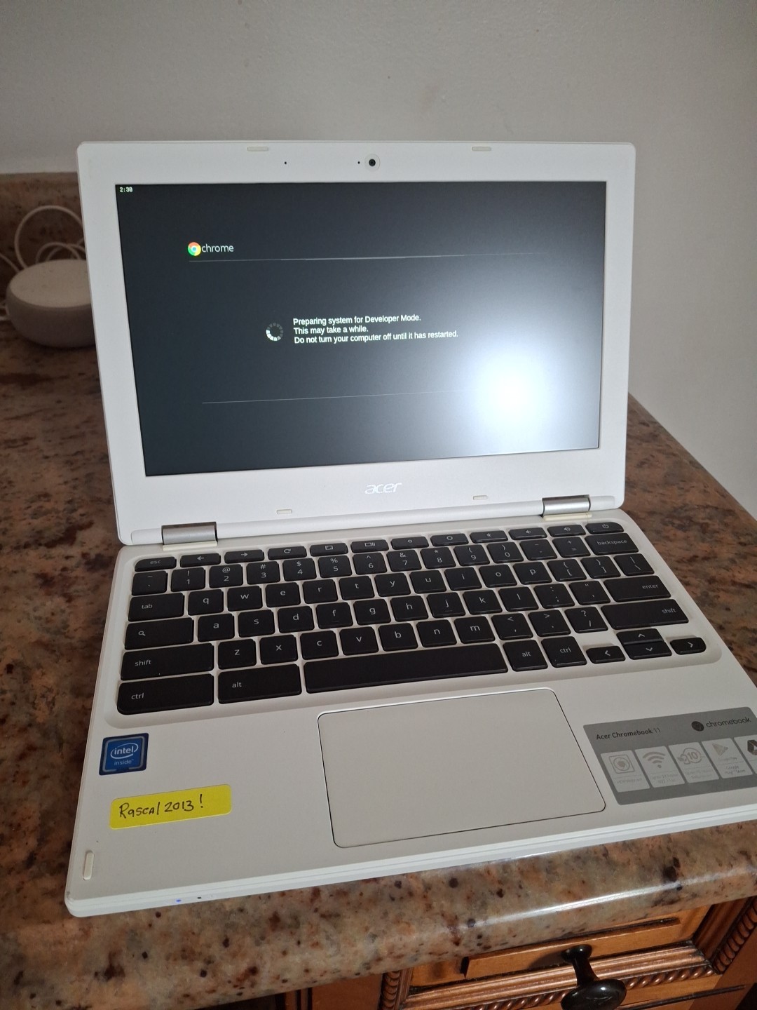 Acer Chromebook 11 CB3-131 Intel Celeron N2840 2GB RAM 16GB eMMC ChromeOS