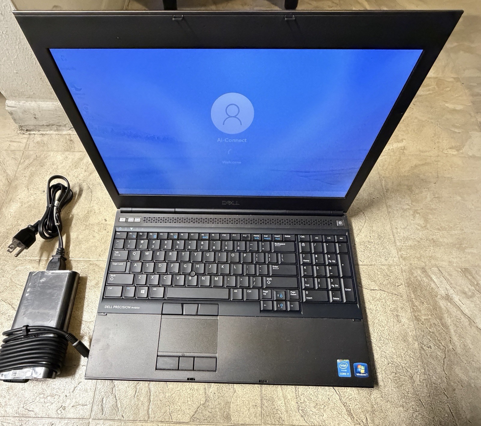 Dell Precision M4800 15″ I7-4800M-256GB+500GB -16GB / Windows 11 Pro 64bit