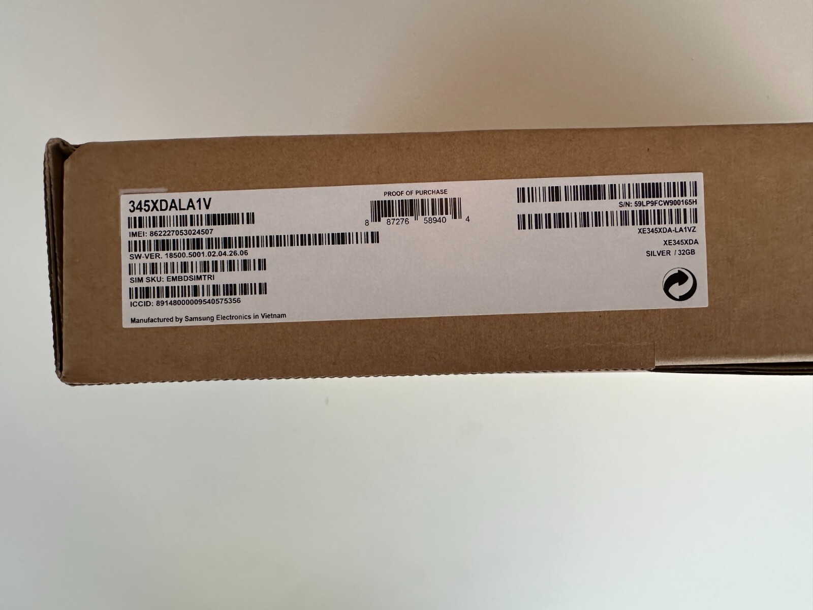 Galaxy Chromebook Go 14″, LTE, 32GB, Silver