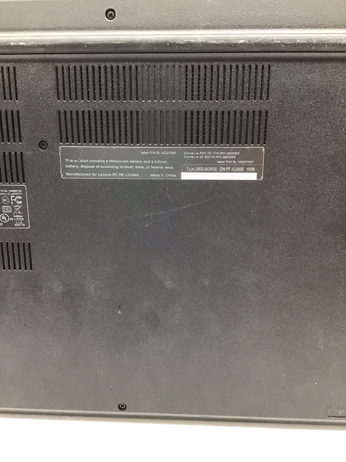 Lenovo ThinkPad E580 15.6″ Laptop i5-7200 8GB RAM 500GB HDD Windows 11 P Used RD