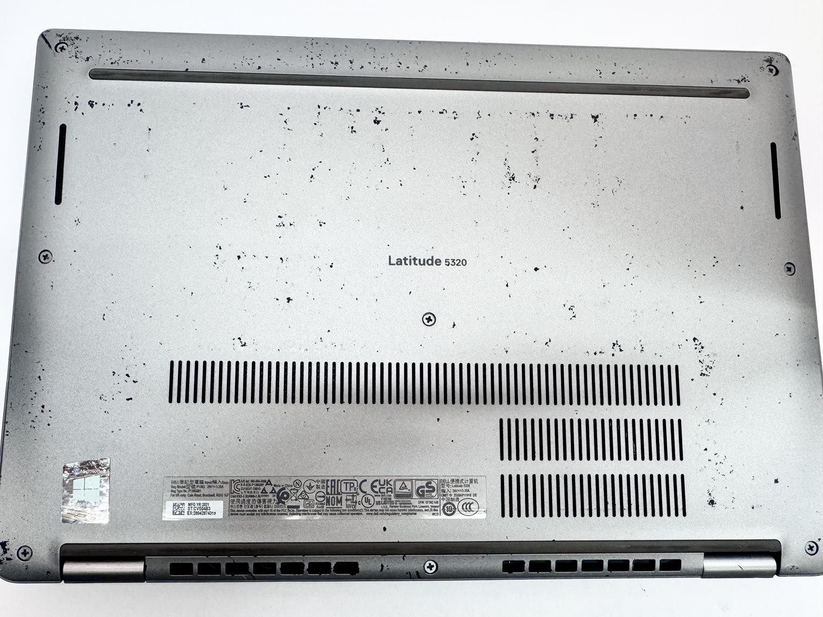 Dell Latitude 5320, Intel Core i5-1145G7 CPU @ 2.60GHz, 8GB RAM, 256GB NVMe 4425