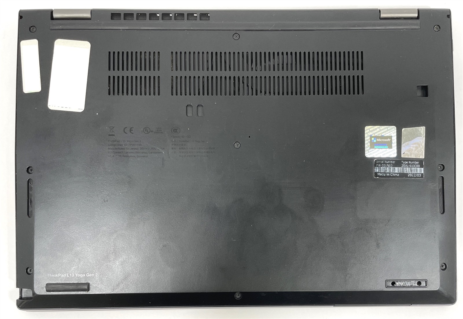 Lenovo ThinkPad L13 Yoga Gen 2 Laptop i5-1145G7 256GB SSD 16GB RAM – WIN11 -Desc
