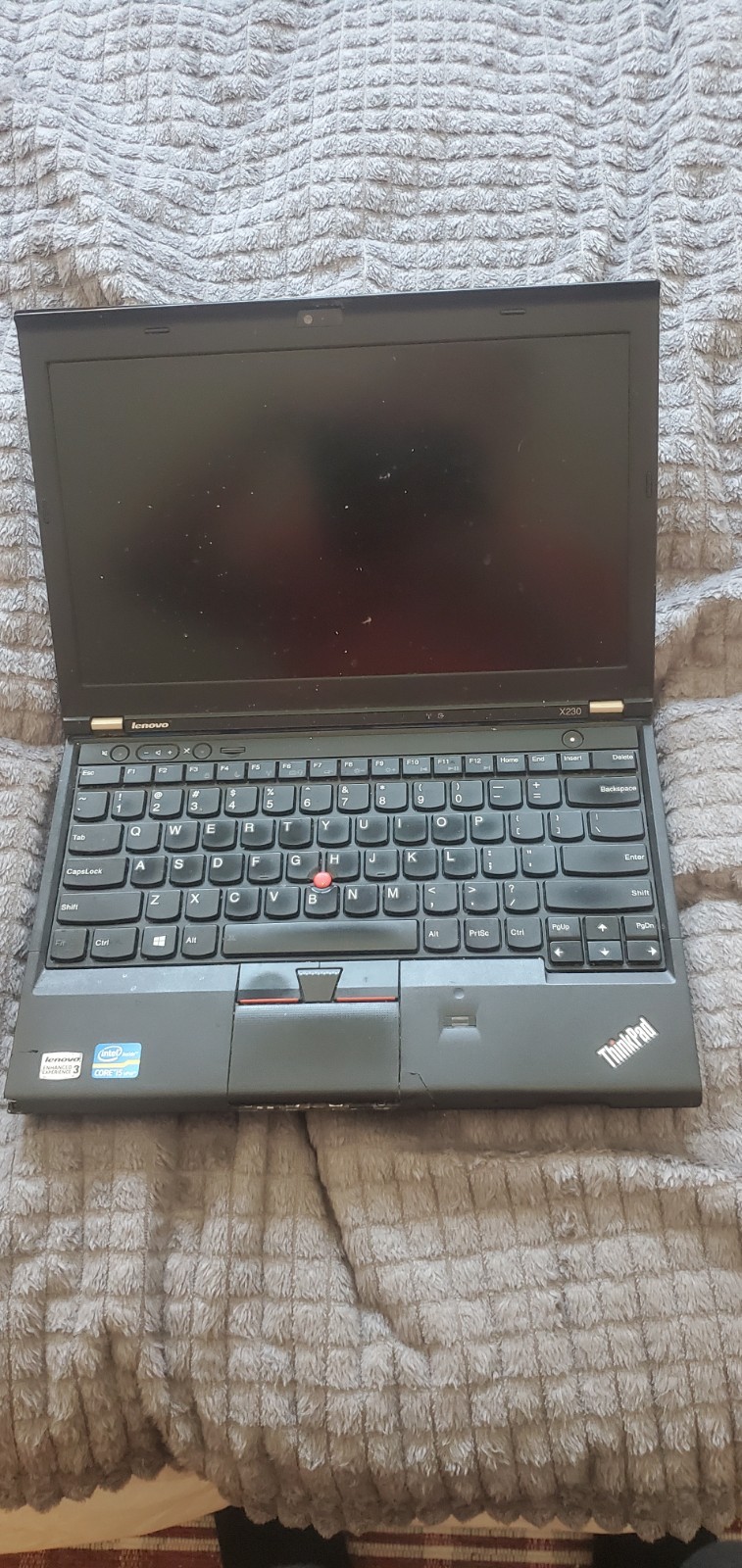 Lenovo ThinkPad X230 12.5″ i5 3rd Gen 8GB 1366×768 Black Webcam
