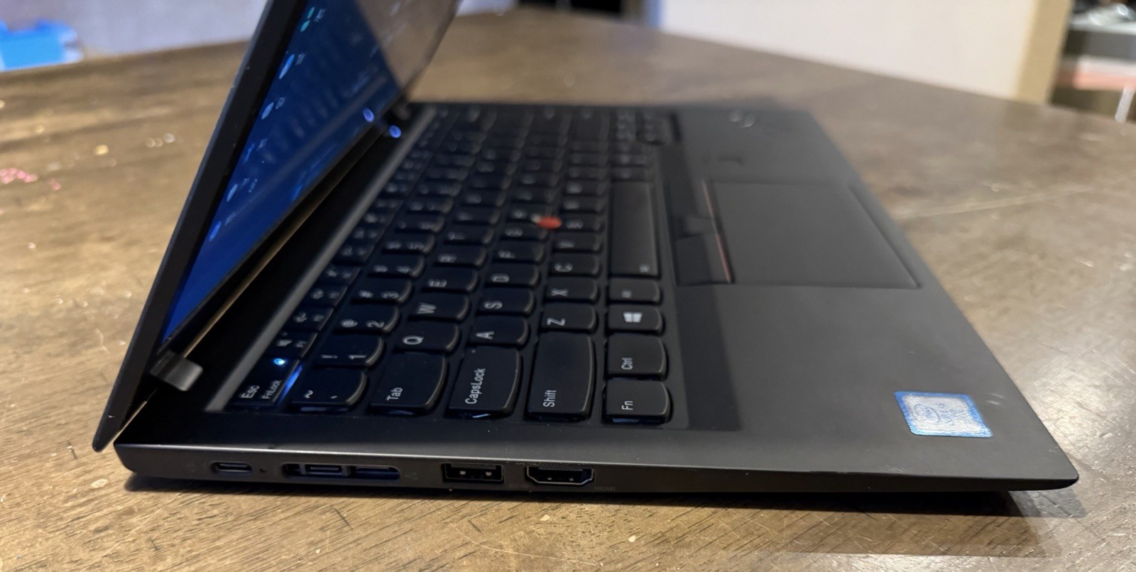 LENOVO X1 CARBON 6TH GEN INTEL CORE I5-8350U 16GB 256GB NVME TOUCH 13.3IN WIN11H