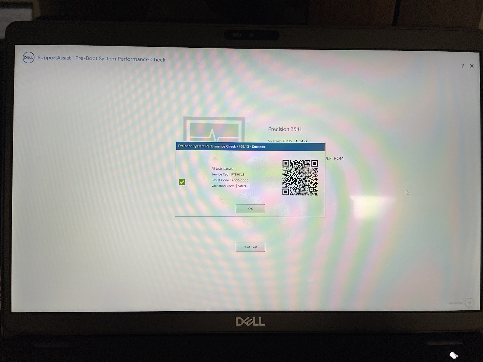 Dell Precision 3541 Mobile Workstation Intel(R) Core(TM)i7-9850H CPU @2.6 GHz