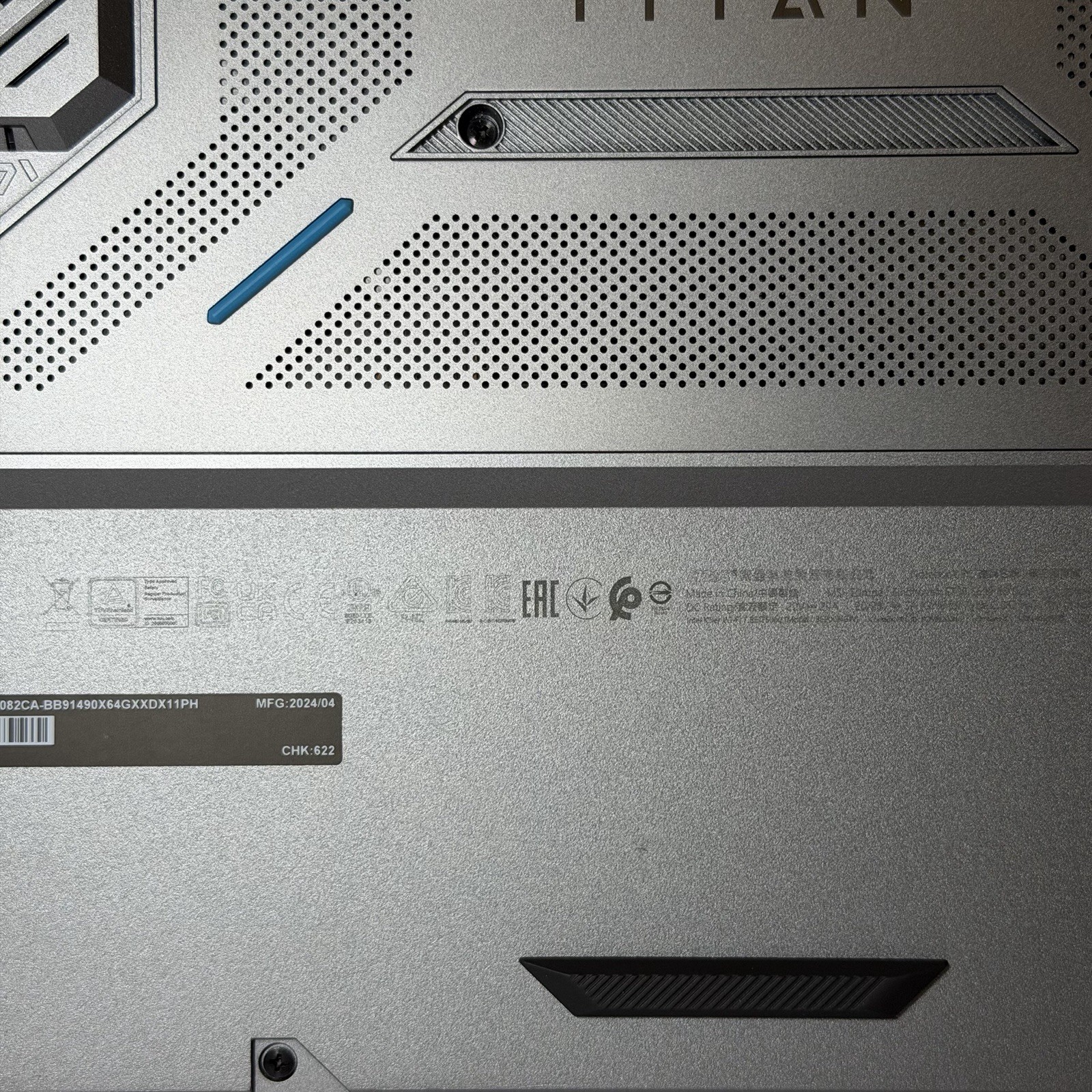 MSI Titan 18 HX Mini LED Gaming Laptop i9-14900HX, RTX 4090, 64GB RAM 2TB SSD
