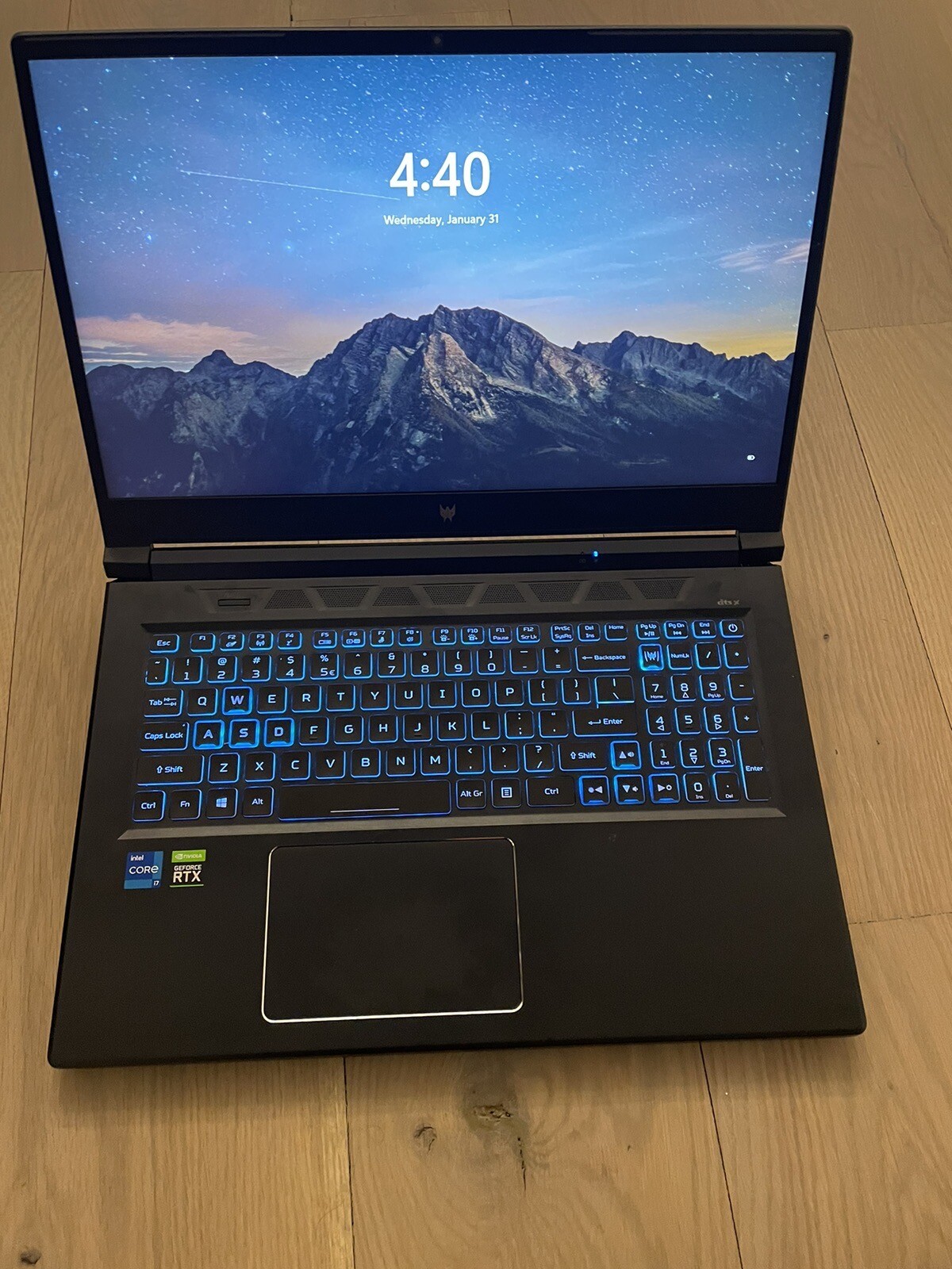 PREDATOR HELIOS 300 i7 11 GEN, 3070 TI, 32 GIGS OF RAM, 1 TERABYTE OF STORAGE