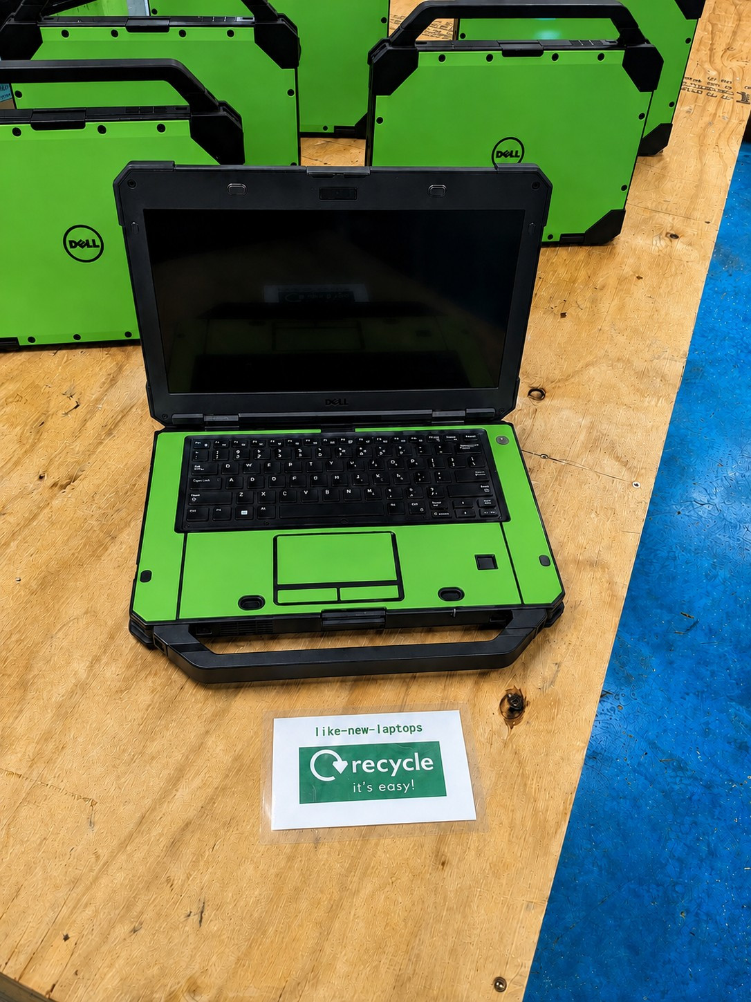 Dell Latitude 14 Laptop Rugged 5420 i5 8th GEN 16GB 1TB GREEN IP 53 RATED TOUCH