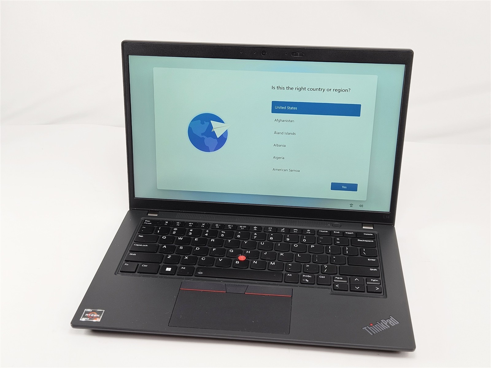 Lenovo ThinkPad L14 Gen 4 14″ AMD Ryzen 5 PRO 7530U 2.0GHz 16GB 256GB SSD