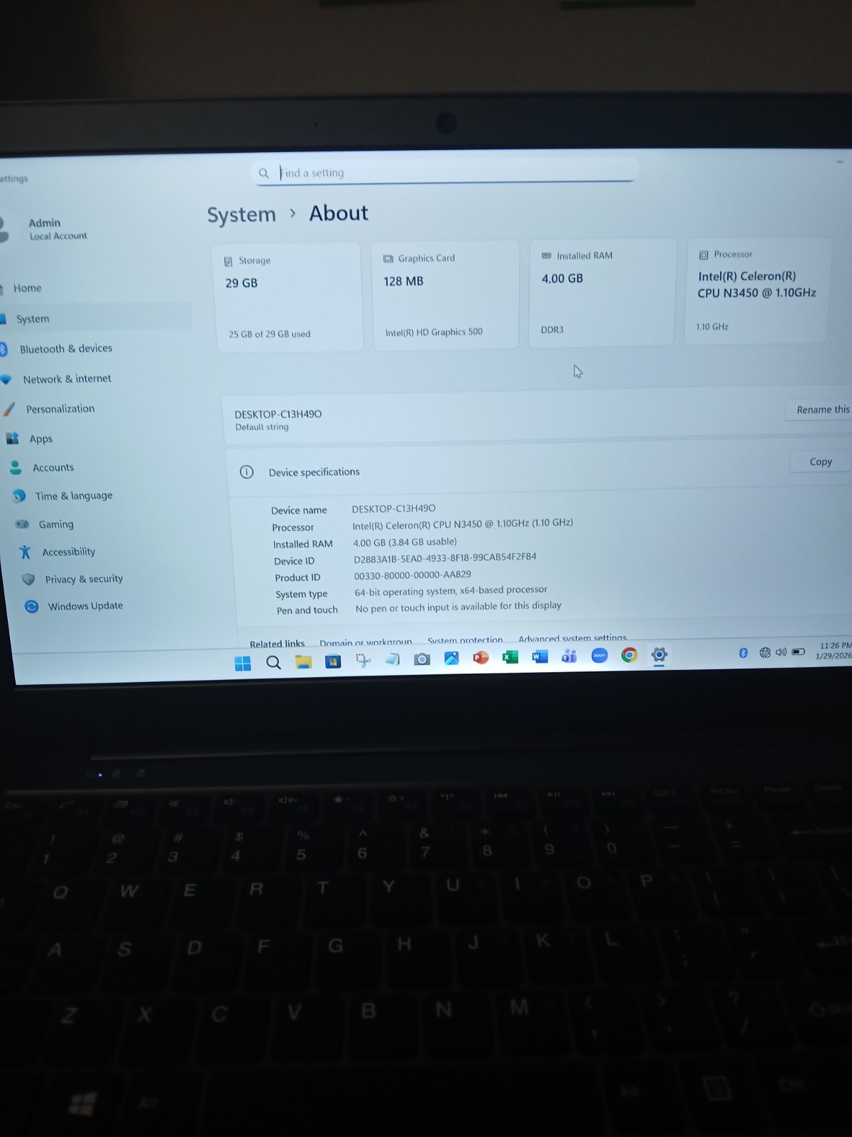 Brand New Jumper EZbook X3 13.3″ N3350 1.1GHz