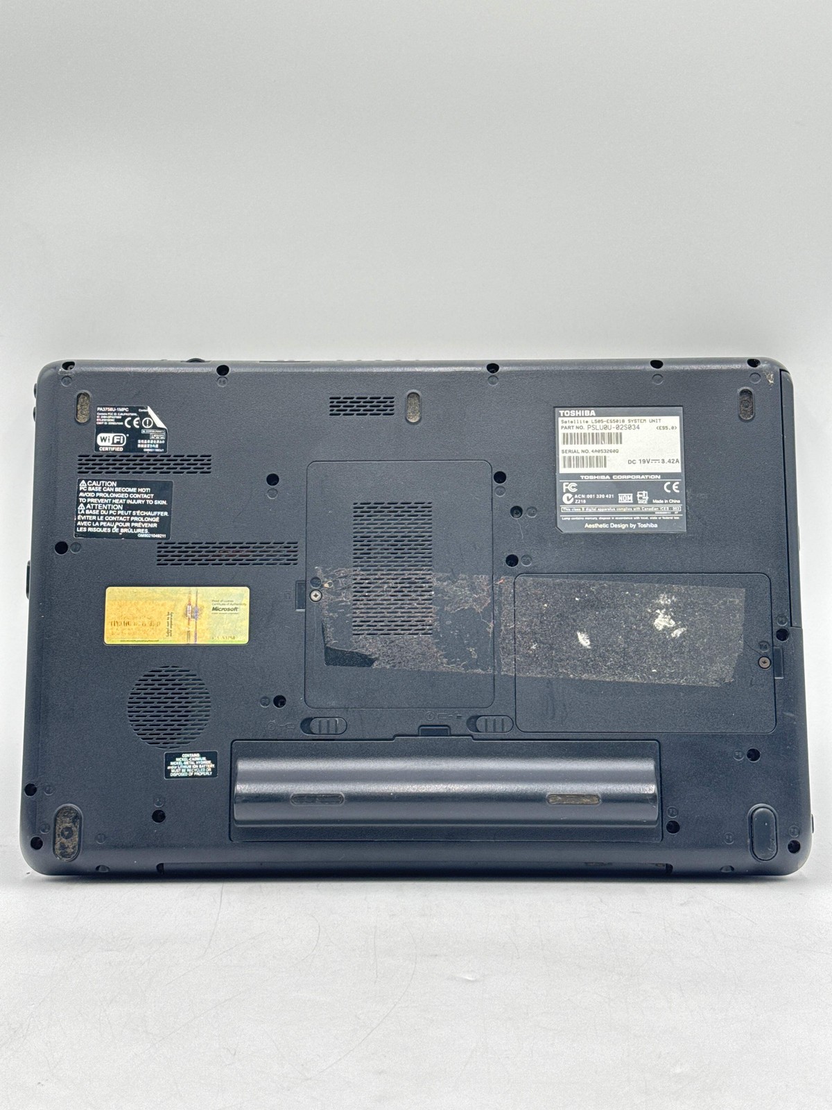 Toshiba Satellite L505-ES5018 15.6″ Intel Pentium – No Power