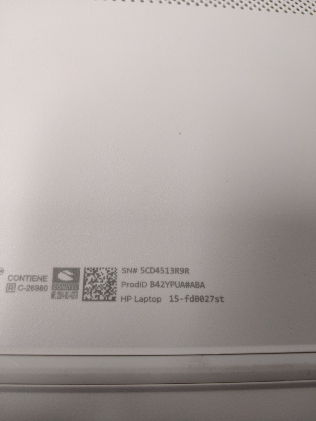 HP 15-FD0027ST INTEL CORE I3-N305@1.80GHz 8GB RAM NO DRIVE PARTS 8754