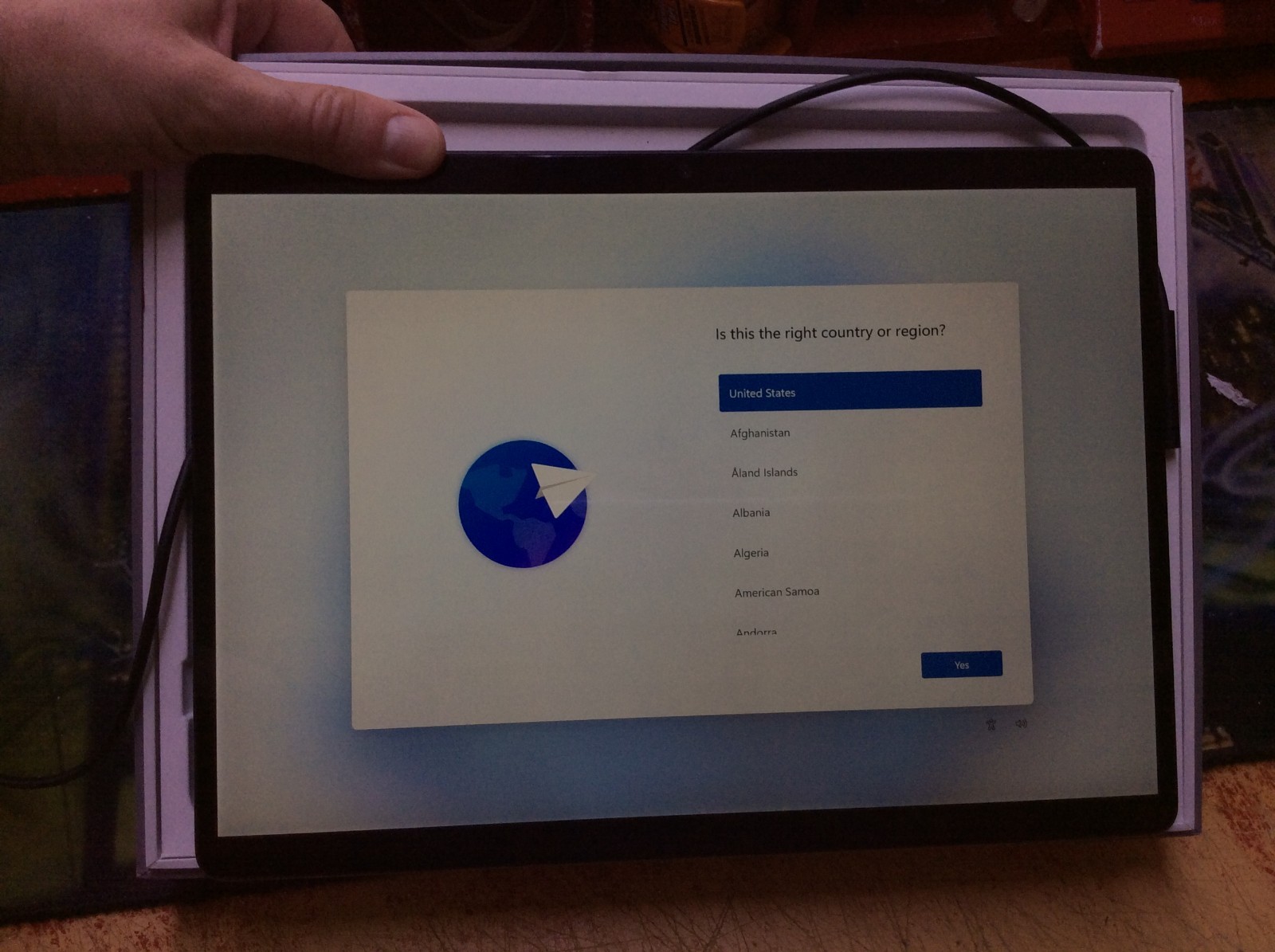Microsoft Surface Pro X 1876 13″ SQ1 8GB RAM 128GB SSD in original box w/charger