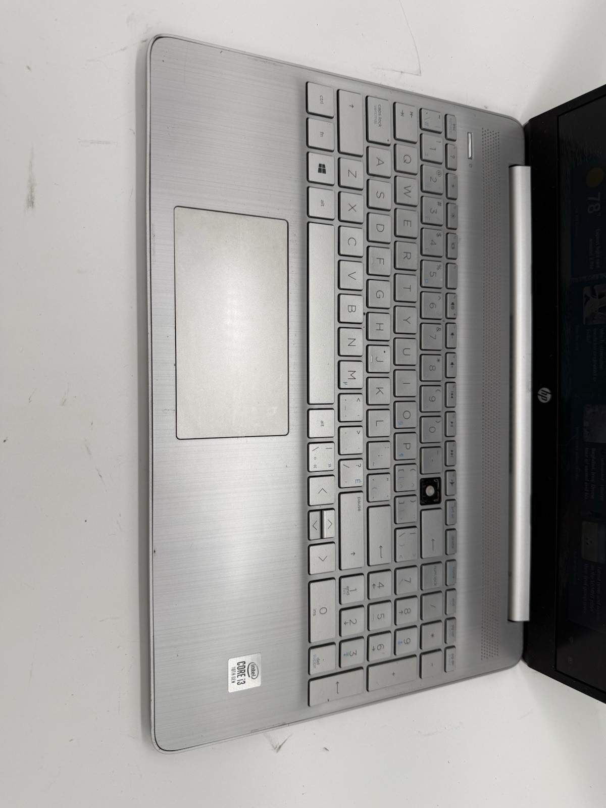 HP 15-DY1003ca 15-inch Core i3 10th Gen 8GB RAM 500gb SSD Silver Laptop Read Des