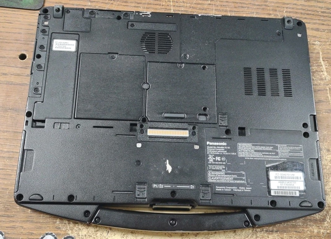 Panasonic ToughBook FZ-55 W/ i5-8365U, 256GB SSD, 16GB RAM. NON TOUCH