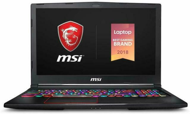MSI GE63 Raider RGB-882 15.6″ 144Hz 3ms Gaming Laptop Intel i7-9750H RTX2060