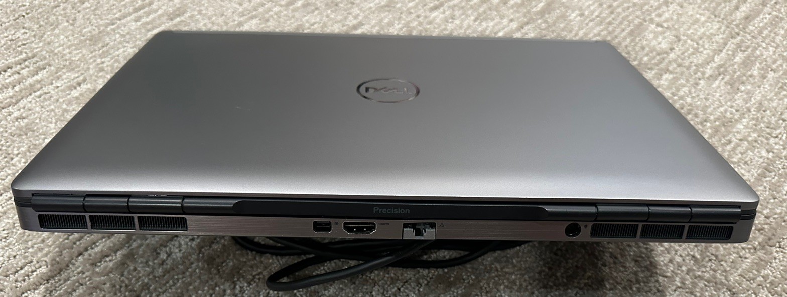 Dell Precision 7560, 32GM RAM, i7, 500 GB SSD -No Boot – Read