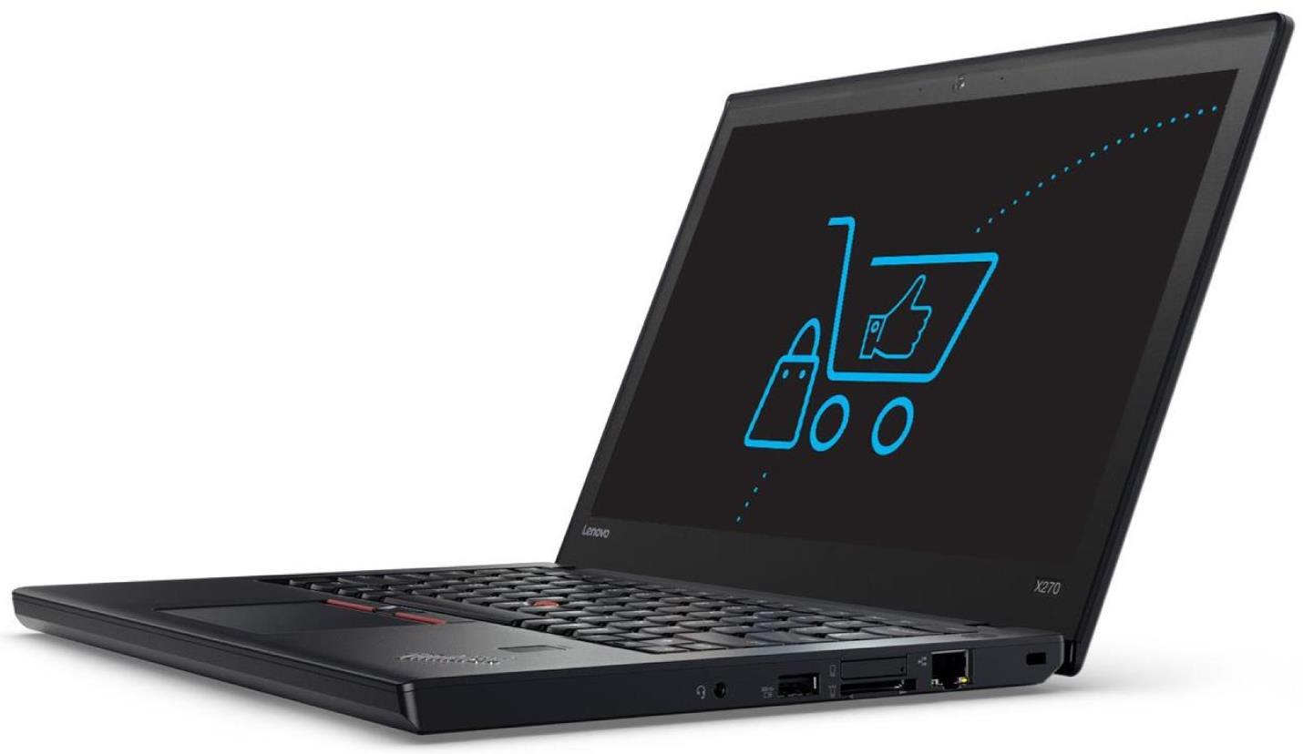 Lenovo ThinkPad X270 i5-6200U Max 2.8GHz 8GB RAM 256GB SSD 12.5″ Ultrabook HD