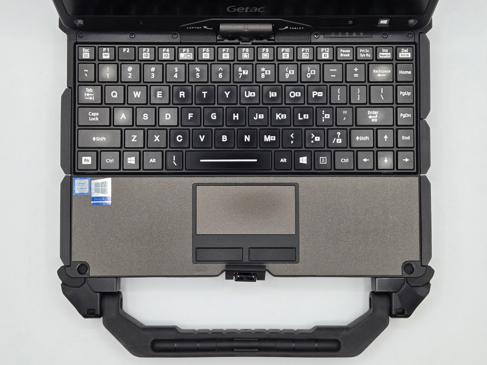 Getac V110G4 2-in-1 11″ HD Touch I5-7200U 256GB SSD 16GB W10 Pro Webcam *READ*