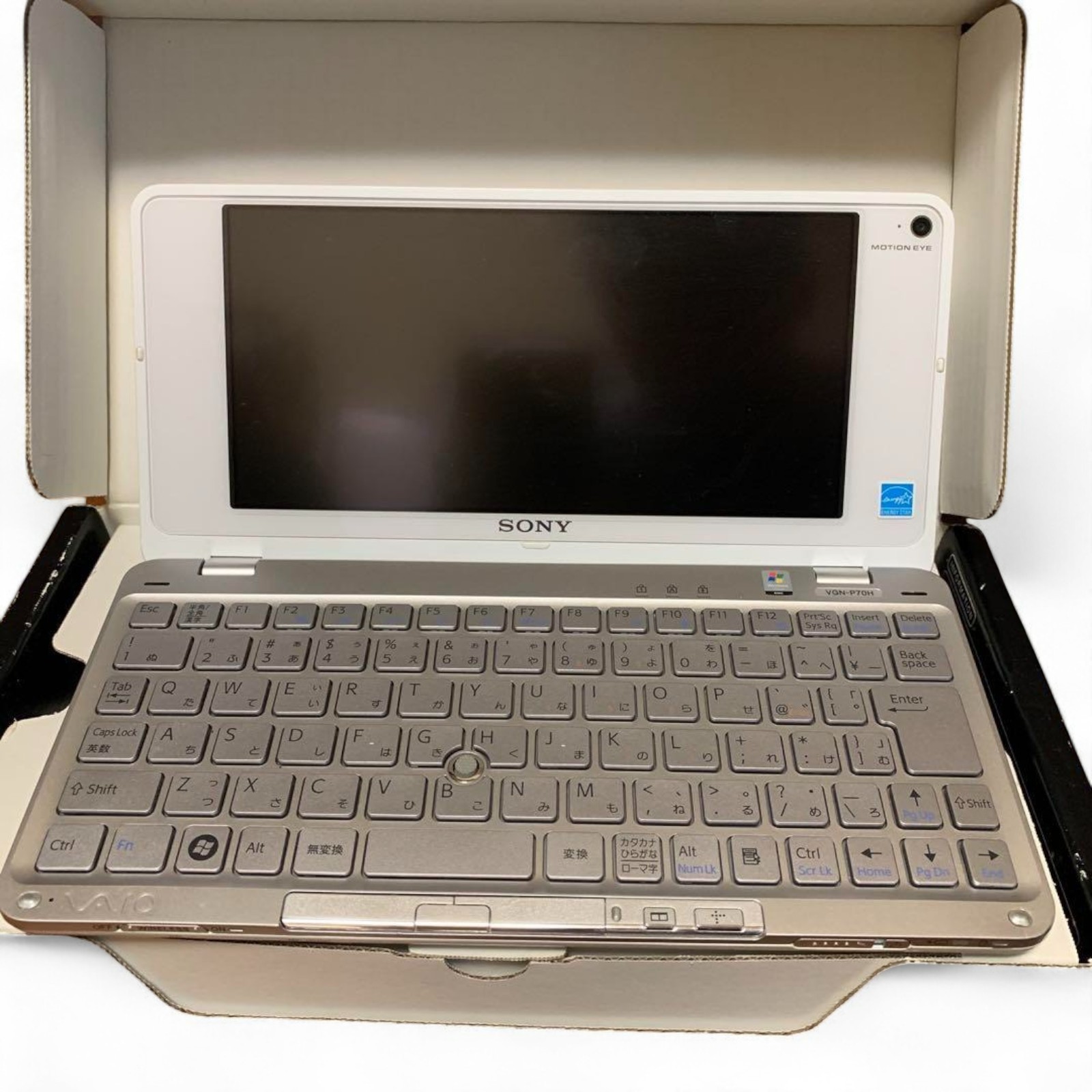 Sony VAIO type P VGN-P70H Peridot White Atom Z520 2GB UMPC JP