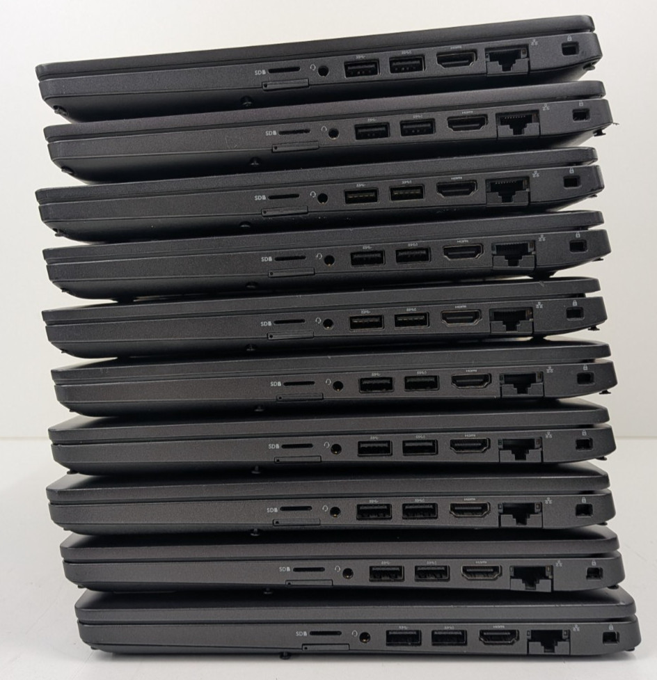 Lot of 10 – Dell Latitude 5400 Quad Core i5 8th Gen **For Parts or Repair**