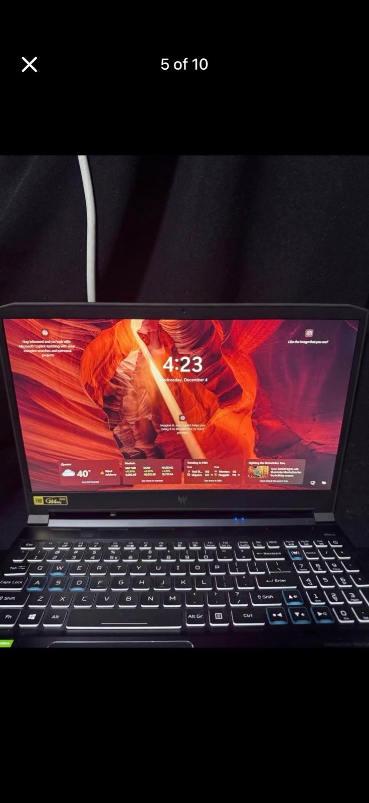 Acer Predator Triton 300 Gaming Laptop i7-11800H RTX 3070 16GB 477GB SSD Win11