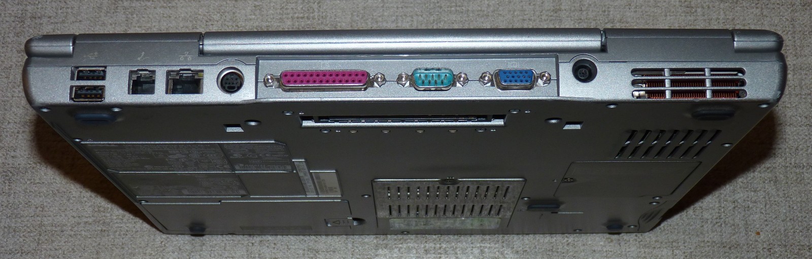 COMPLETE Dell Latitude D510 15” 1.73GHz/2GB/160GB/Serial/Parallel/WiFi/XP PRO