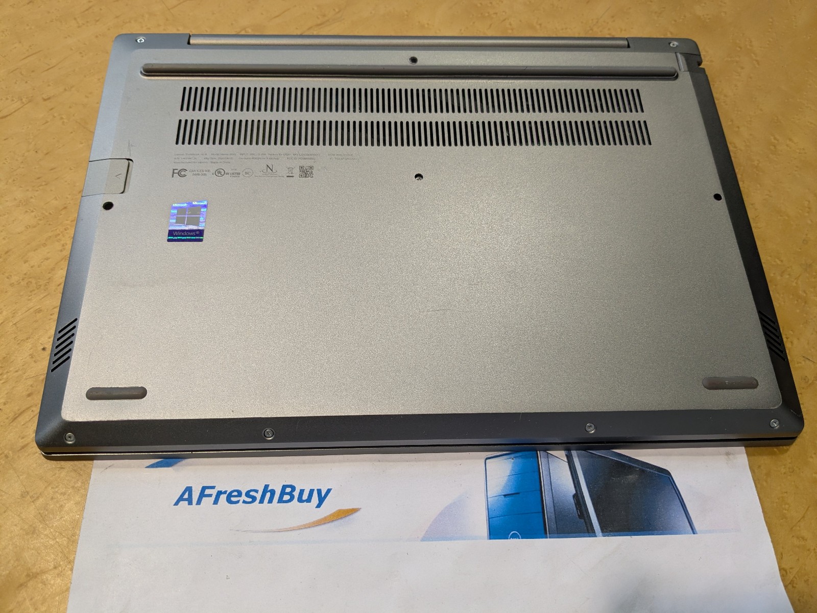 Lenovo ThinkBook 14-IIL 14″ Laptop i5-1035G1 1.0Ghz 8GB Ram 256GB SSD No OS