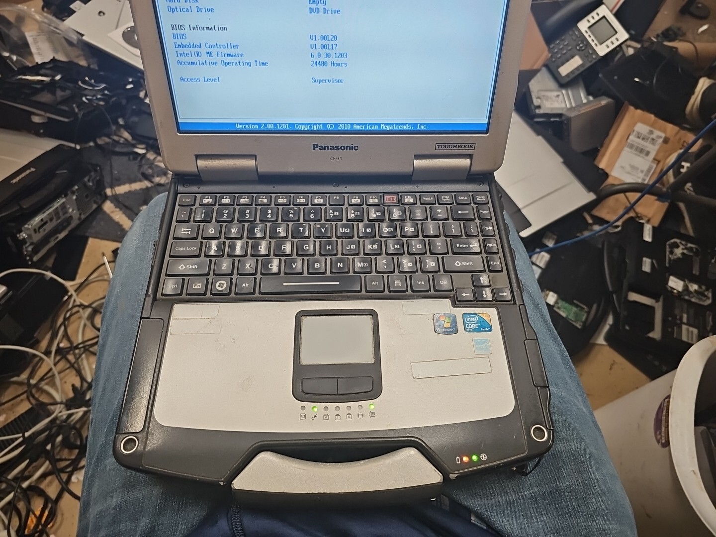 Panasonic Toughbook CF-31 MK-1 i5 520M @ 2.40GHz 8GB RAM DDR3 ( 24480HRS)