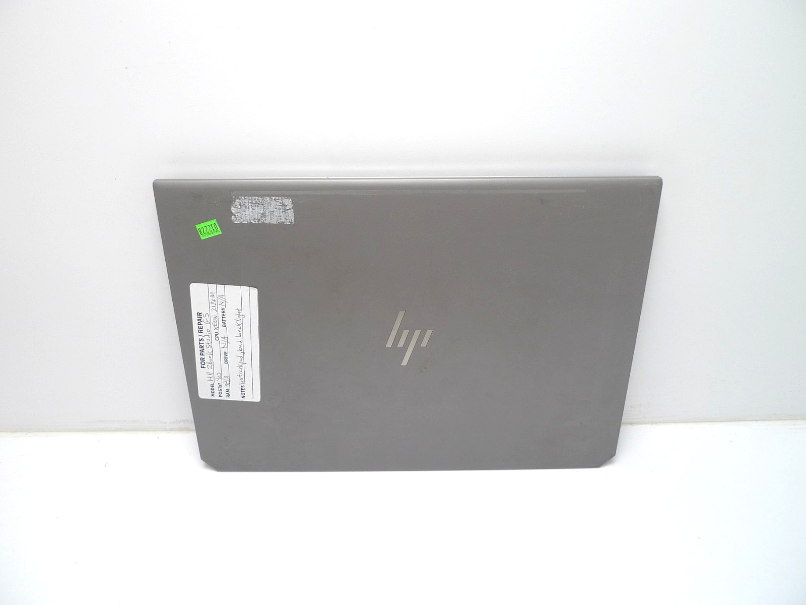 HP ZBook Studio G5, Xeon E-2176M, No RAM/OS/Battery/Trackpad, As-Is, No Returns