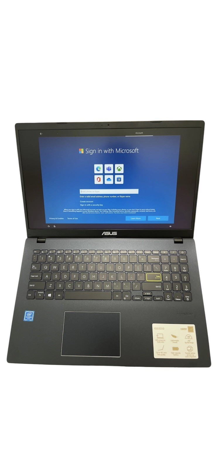 ASUS 14″ FHD Celeron N4500 4GB 64GB UHD Graphics 600 Windows 11 Star Black