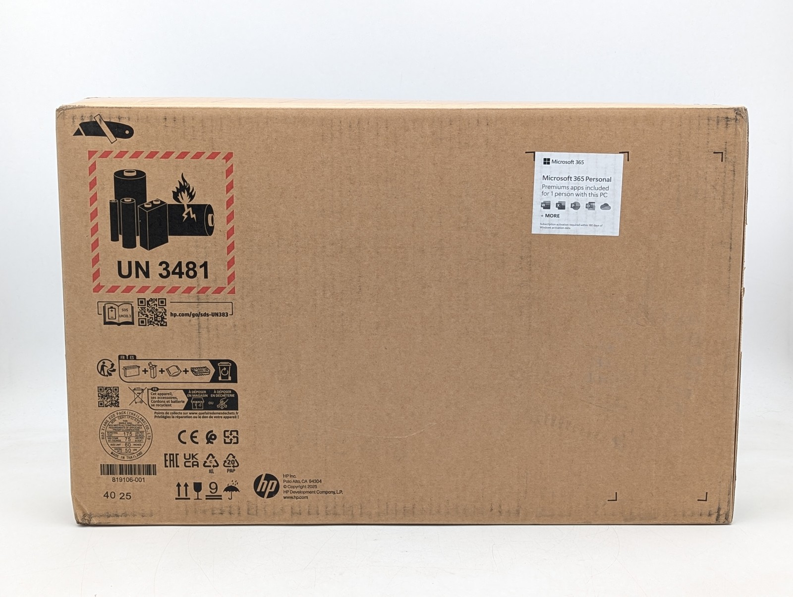 HP Laptop 15-fd0001dx 15.6″ Intel N100 4GB RAM 128GB UFS Windows 11