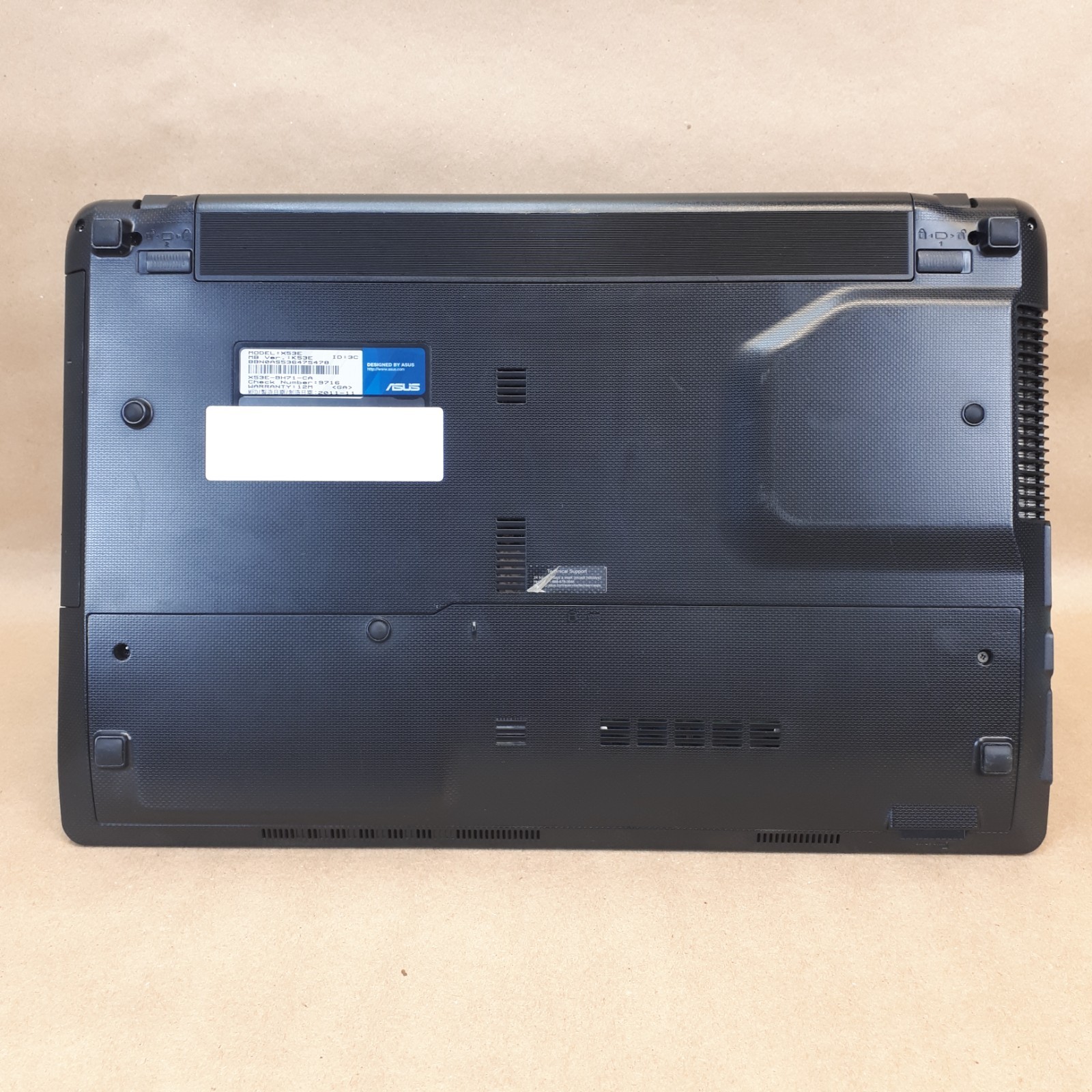 Asus X53E 15.6″ Laptop i7-2670QM 6GB RAM 750GB HDD DVD Linux Mint Cinnamon H4081