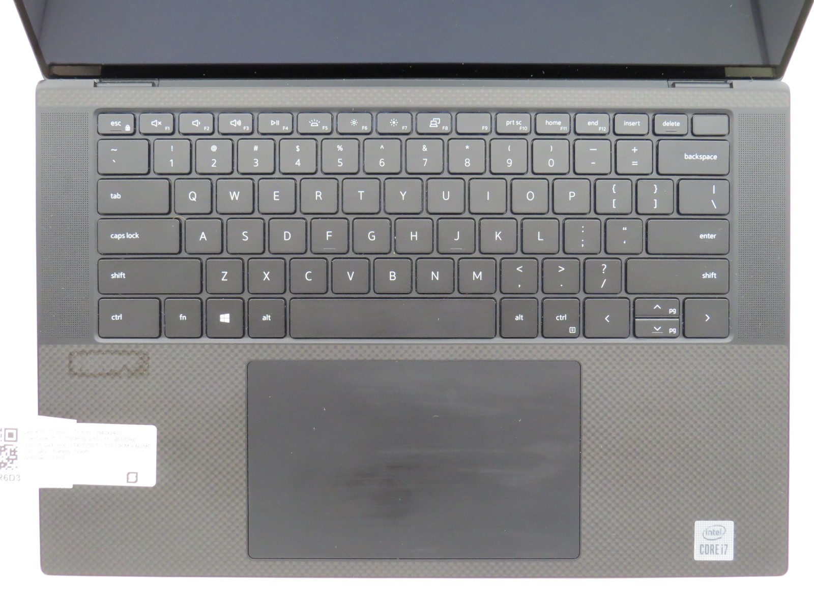 Dell XPS 15 9500 i7-10750H 16GB DDR4 512GB m2 GTX1050 ti 15.6″ 4K Touch Win11